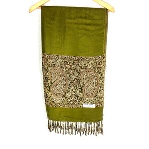 🍁 large 100% Pashmina scarf